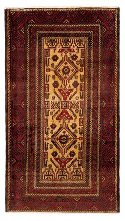 Runner Belutsch Rug - 202 x 113 cm - red