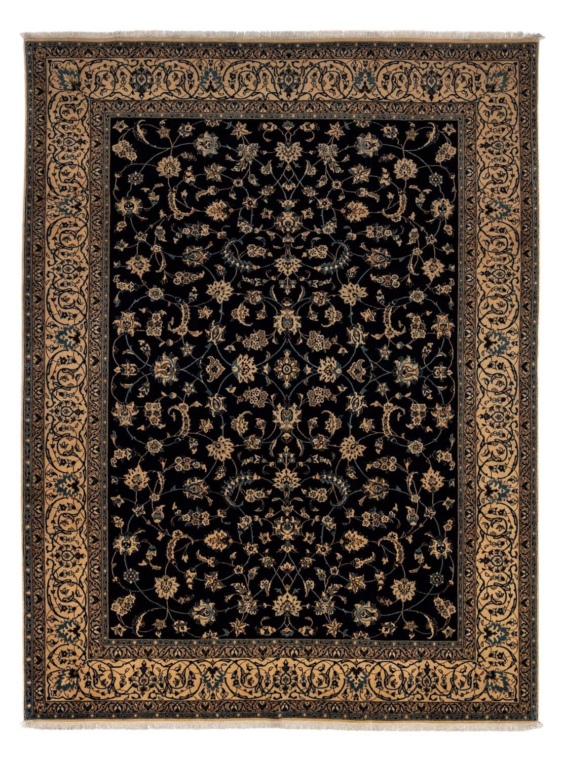 Perser Rug - Nain - Royal - 342 x 246 cm - black