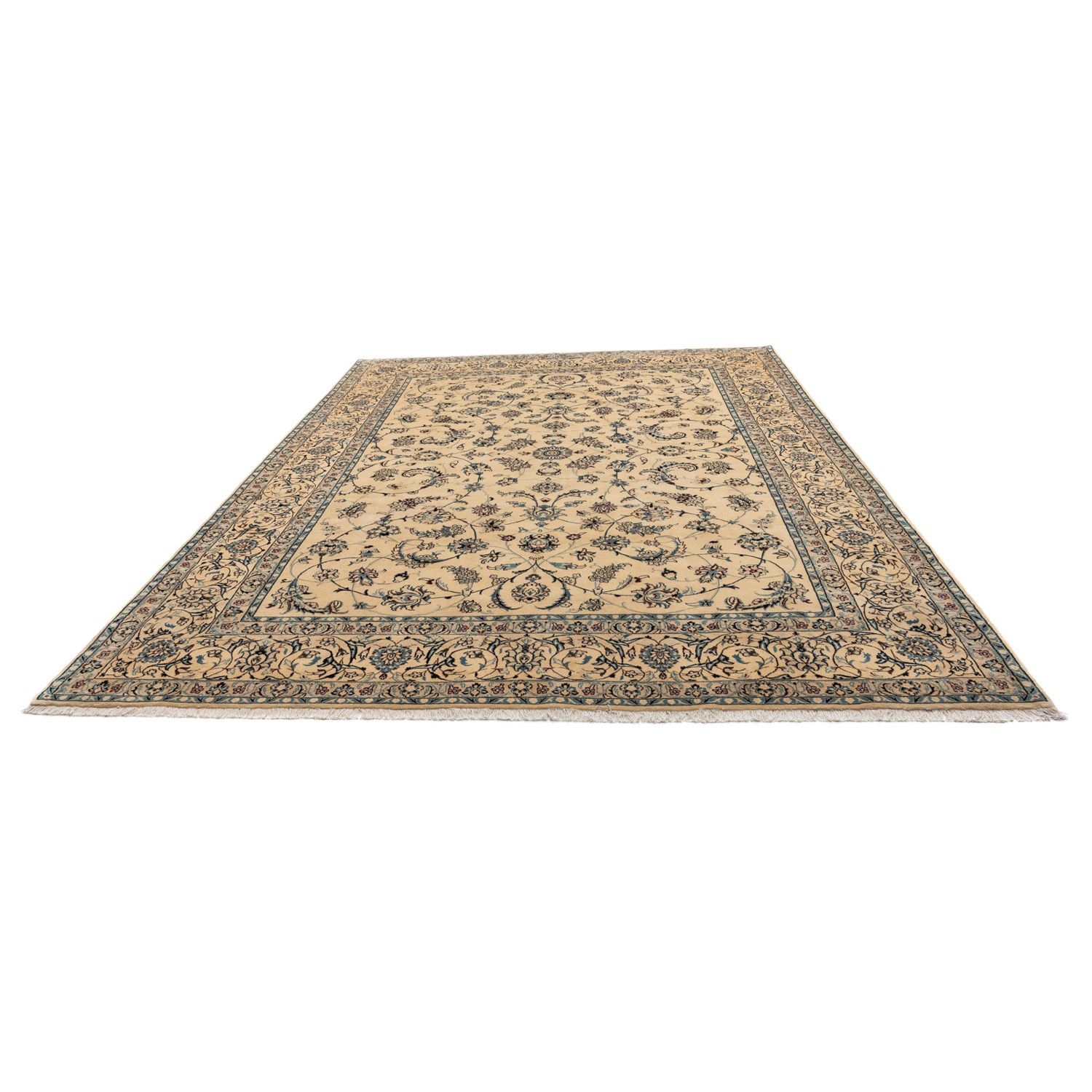 Perser Rug - Nain - Royal - 354 x 248 cm - dark beige