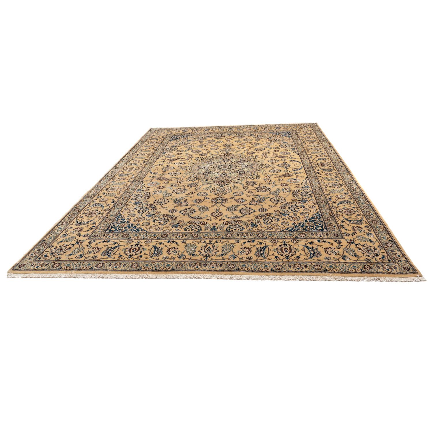 Perser Rug - Nain - Royal - 343 x 242 cm - light brown