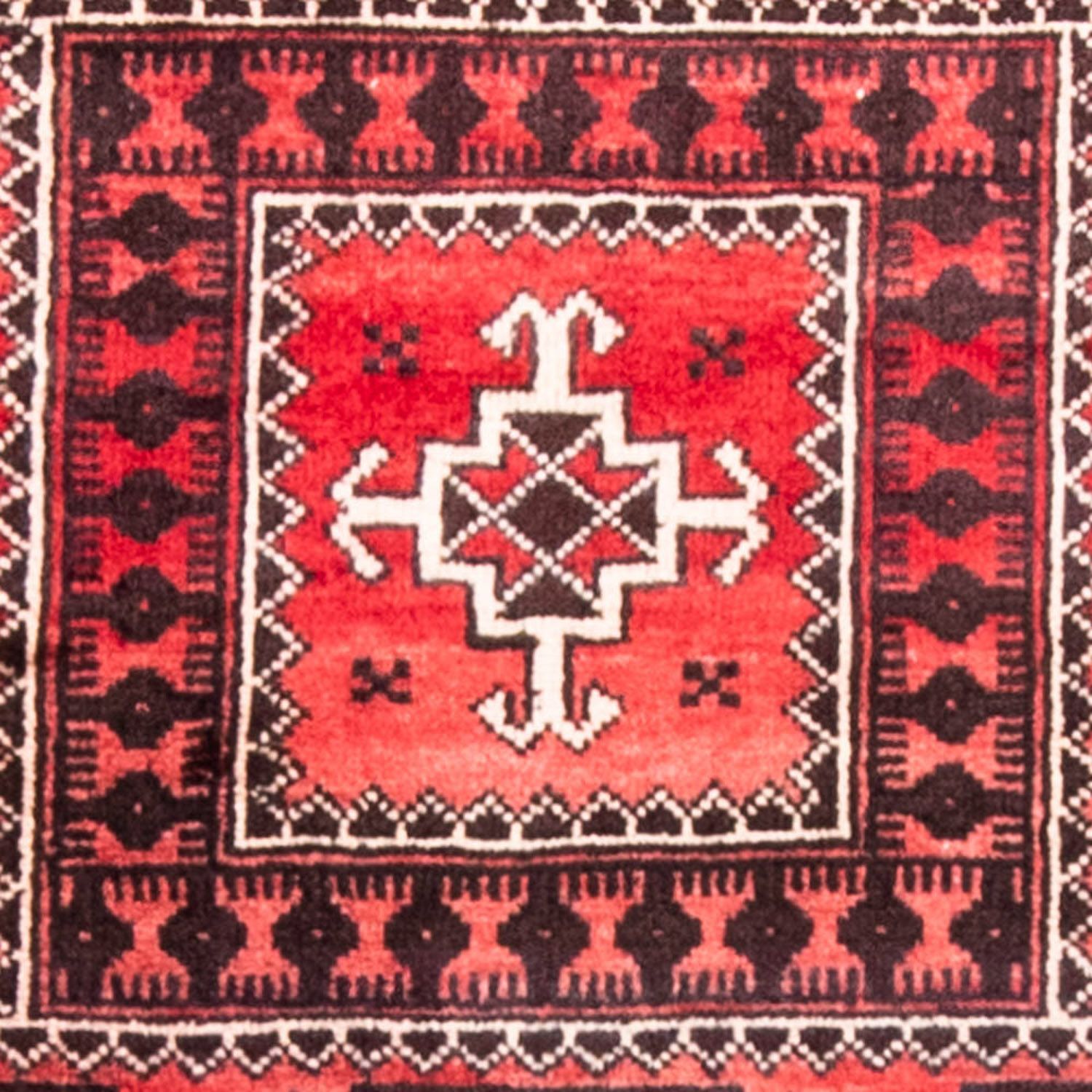 Runner Belutsch Rug - 207 x 112 cm - red