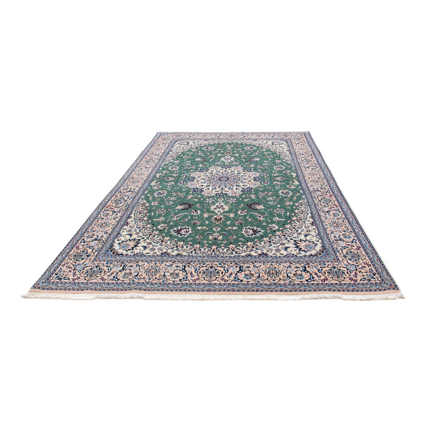 Perser Rug - Nain - Royal - 302 x 200 cm - green