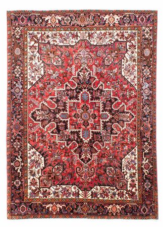 Perser Rug - Nomadic - 262 x 206 cm - red