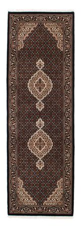 Runner Perser Rug - Tabriz - 251 x 82 cm - dark blue