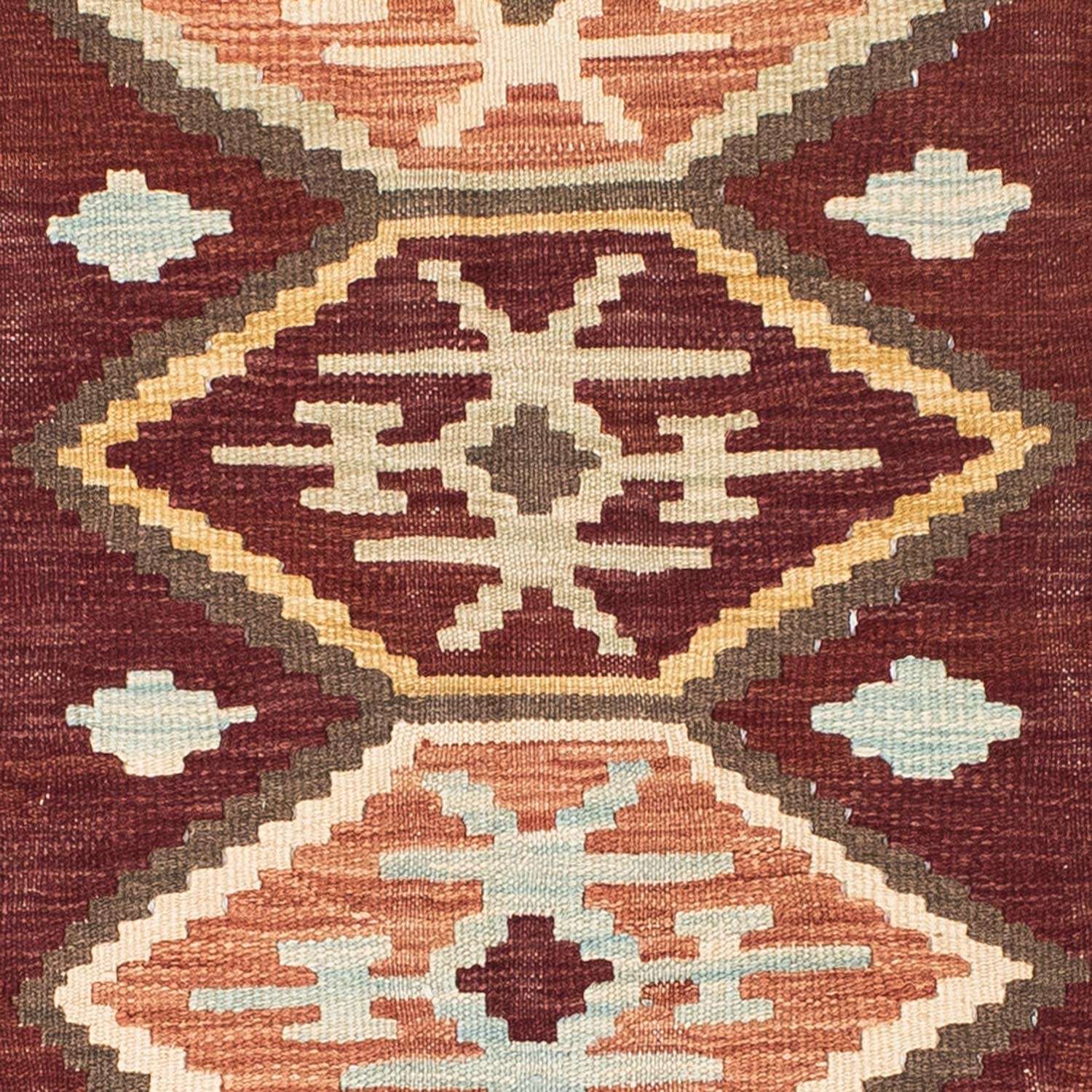Kelim Rug - Oriental - 197 x 141 cm - brown