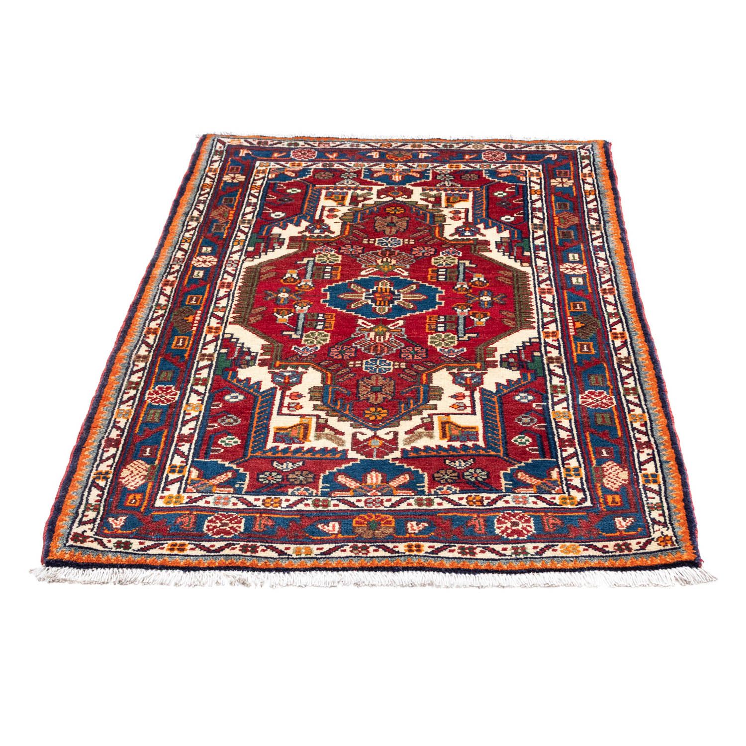 Perser Rug - Nomadic - 130 x 87 cm - red