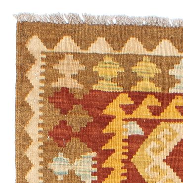 Runner Kelim Rug - Oriental - 202 x 70 cm - beige