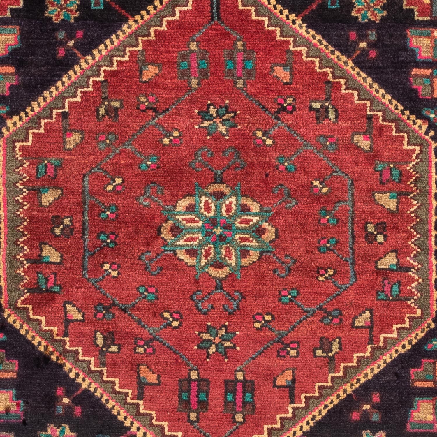 Perser Rug - Nomadic - 136 x 90 cm - red