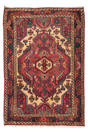 Perser Rug - Nomadic - 125 x 88 cm - red