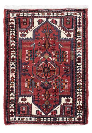 Perser Rug - Nomadic - 116 x 84 cm - dark red