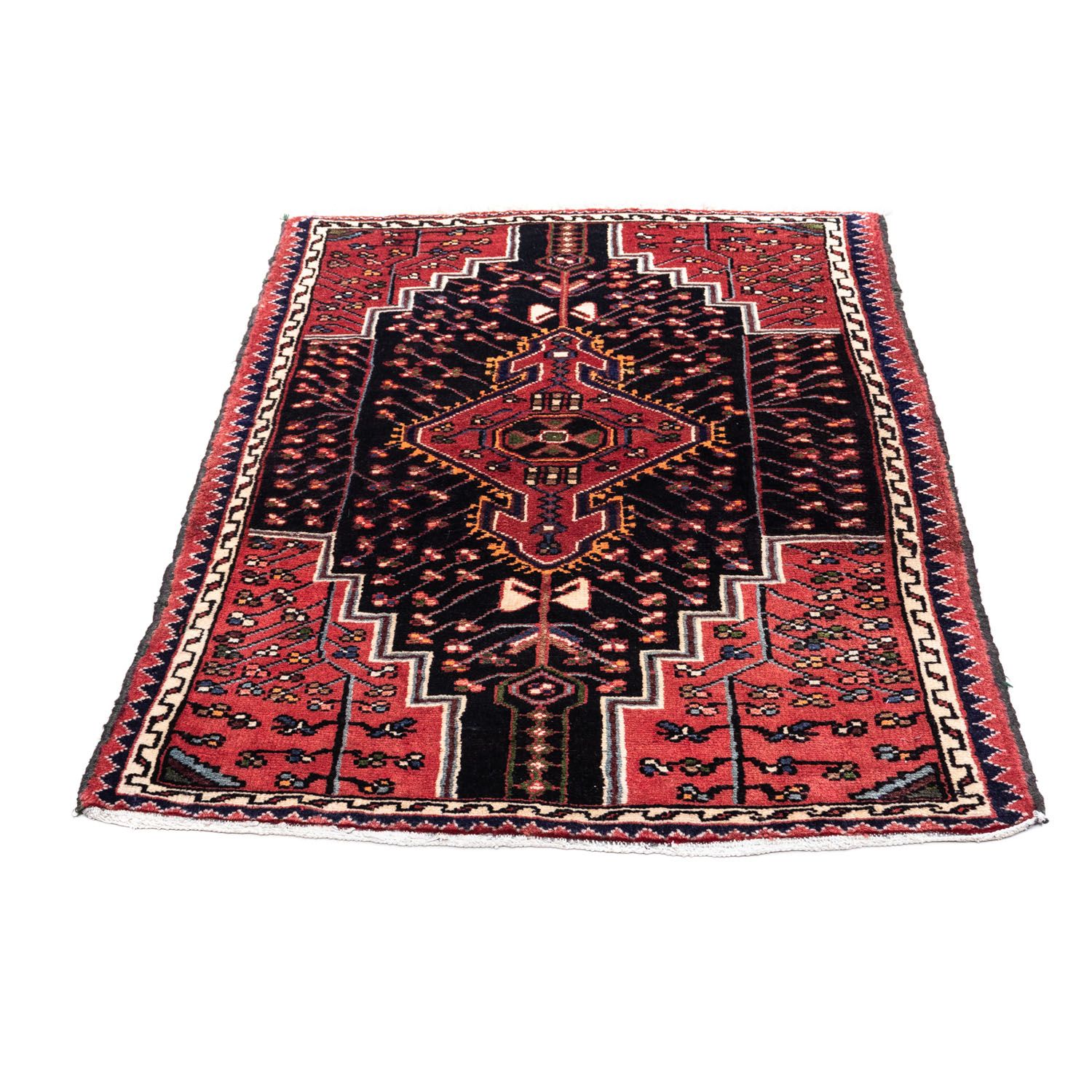 Perser Rug - Nomadic - 128 x 94 cm - light red