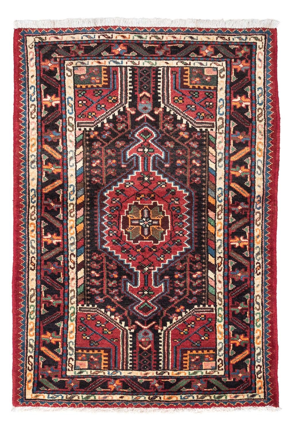 Perser Rug - Nomadic - 127 x 79 cm - light red