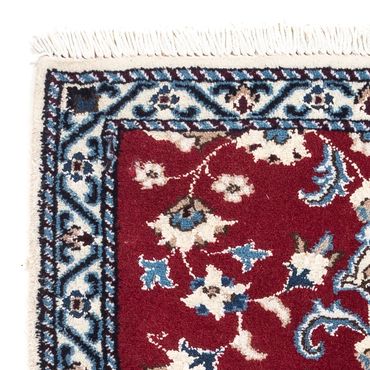 Perser Rug - Nain - 90 x 60 cm - dark red