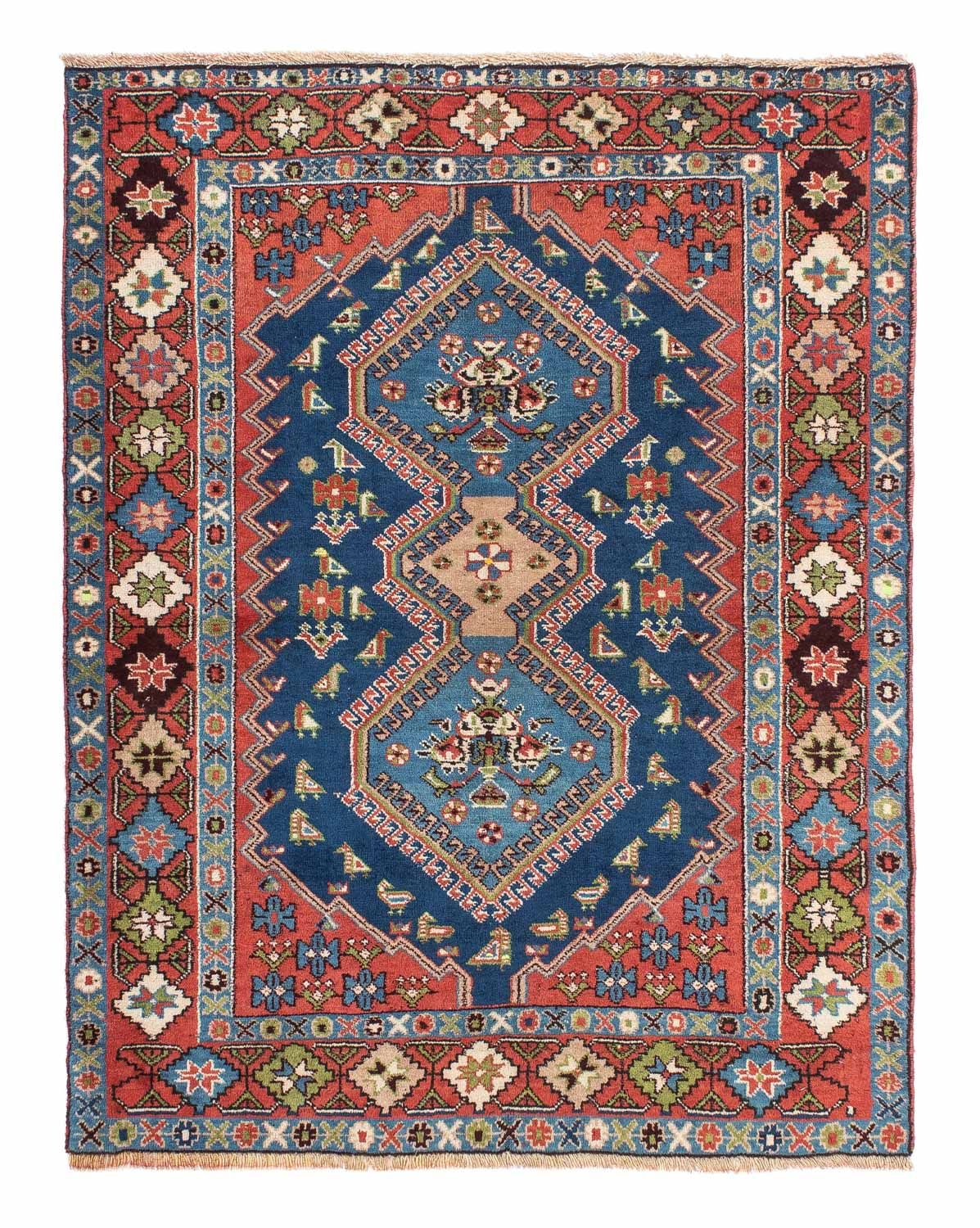 Perser Rug - Nomadic - 136 x 105 cm - light red