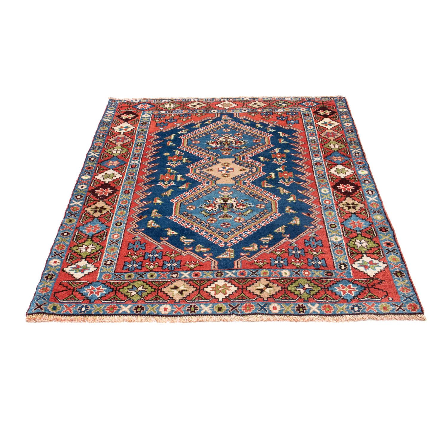 Perser Rug - Nomadic - 136 x 105 cm - light red