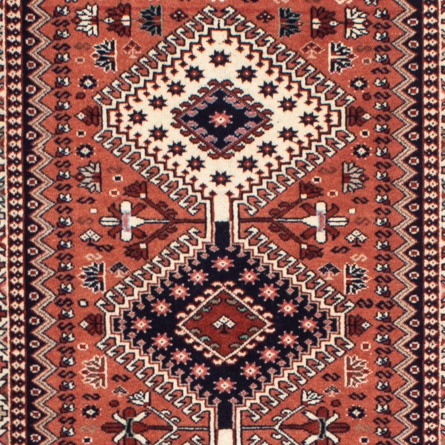 Runner Perser Rug - Nomadic - 202 x 81 cm - light red