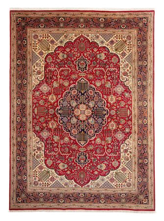 Perser Rug - Tabriz - Royal - 337 x 243 cm - red