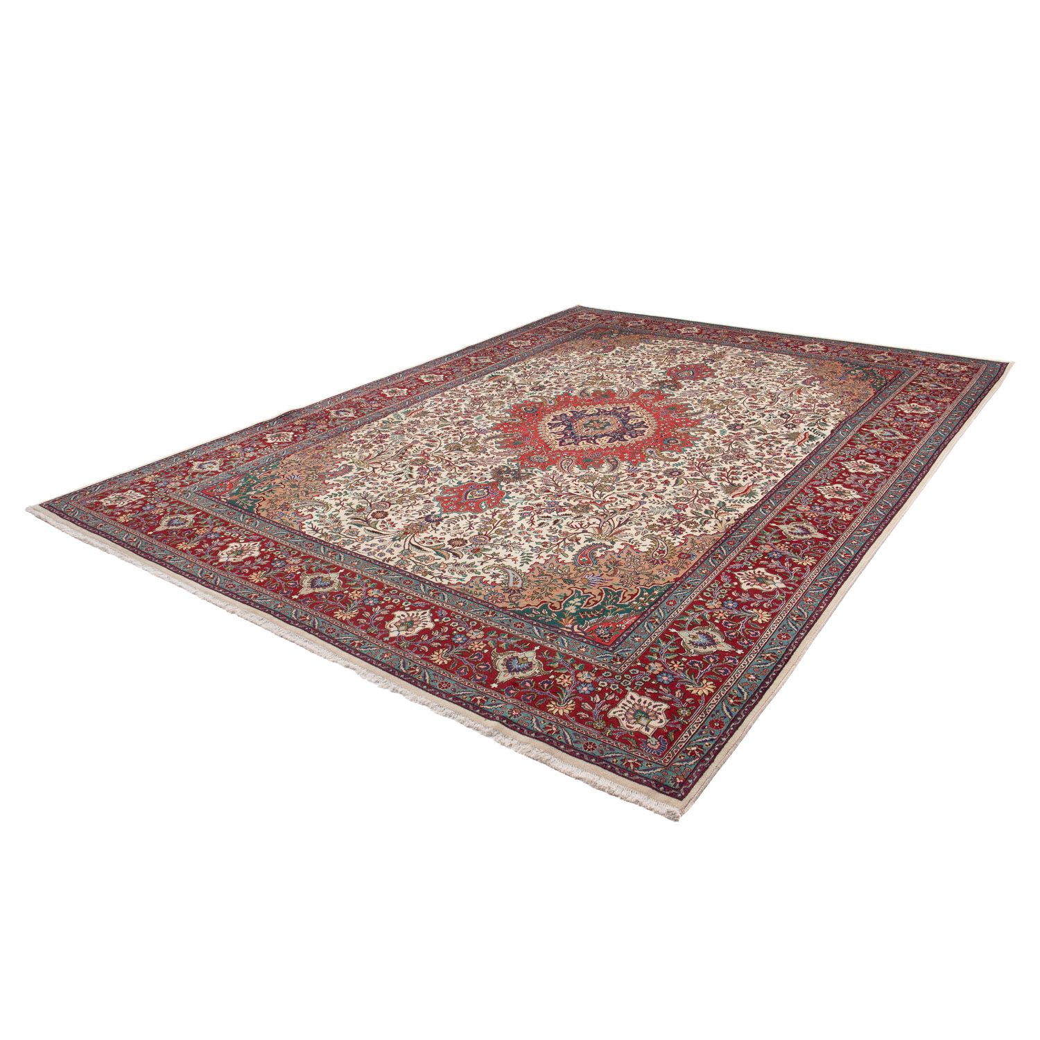 Perser Rug - Tabriz - Royal - 349 x 255 cm - red