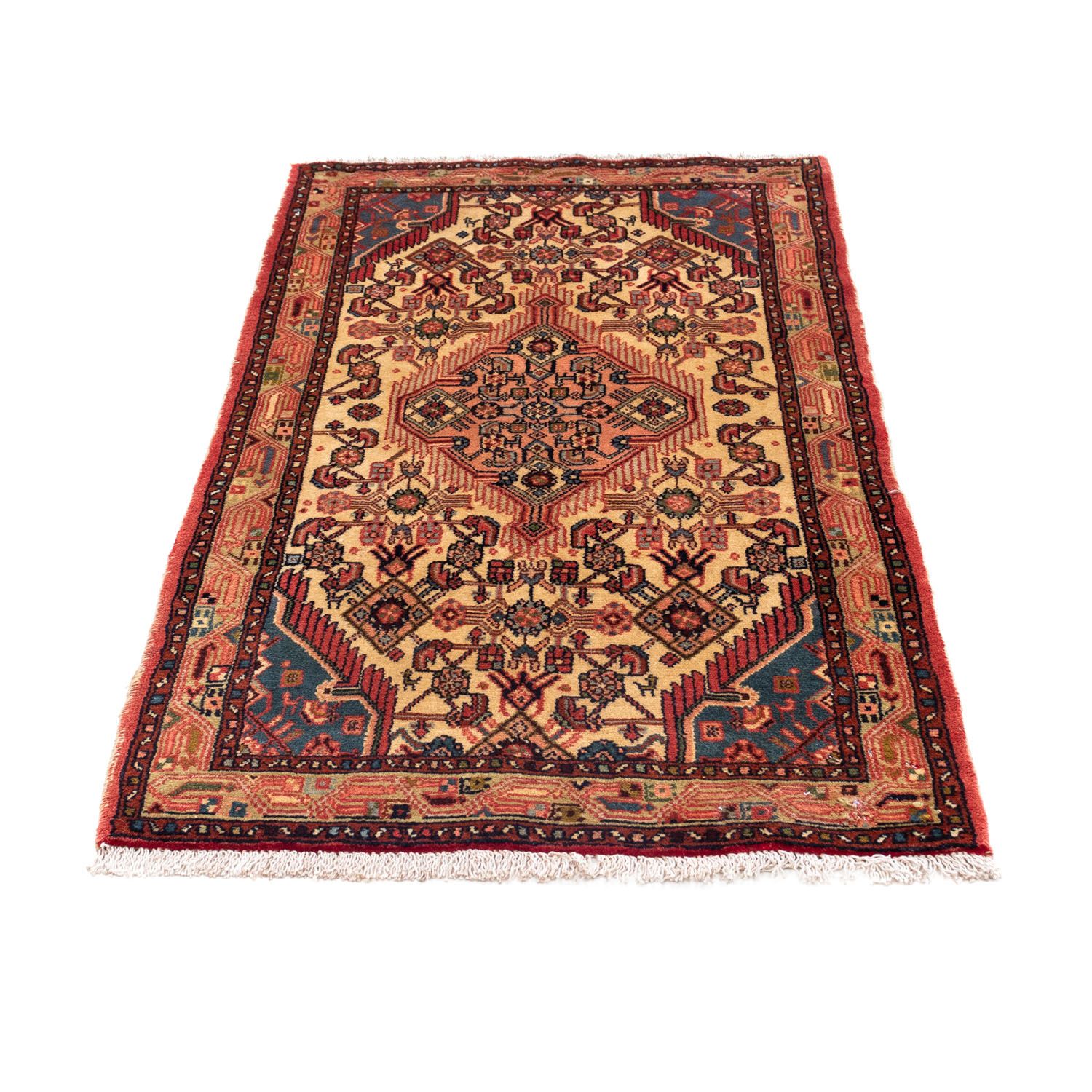 Perser Rug - Nomadic - 134 x 76 cm - light red