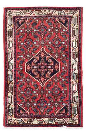 Perser Rug - Nomadic - 128 x 82 cm - red