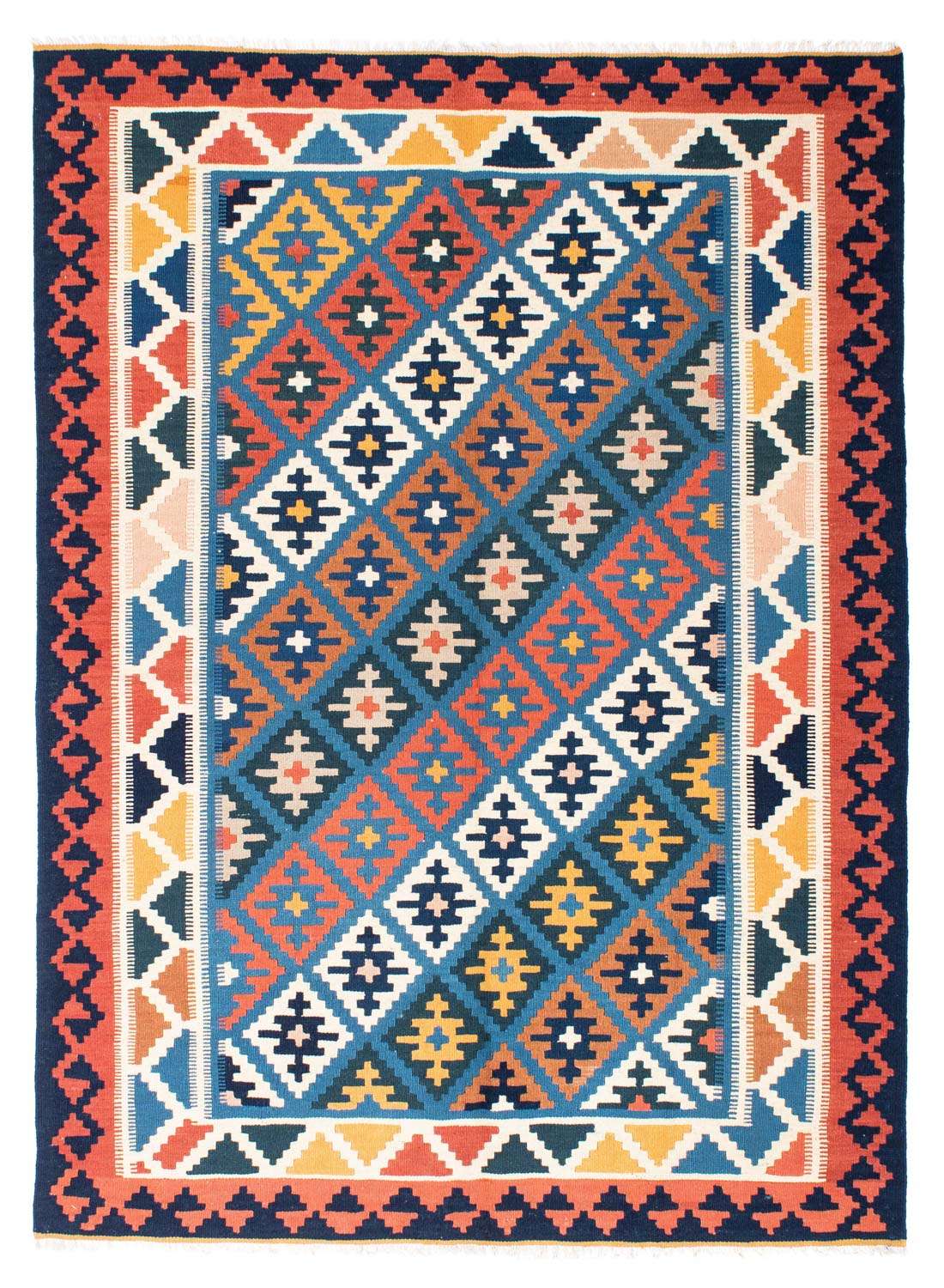 Kelim Rug - Oriental - 216 x 154 cm - multicolored