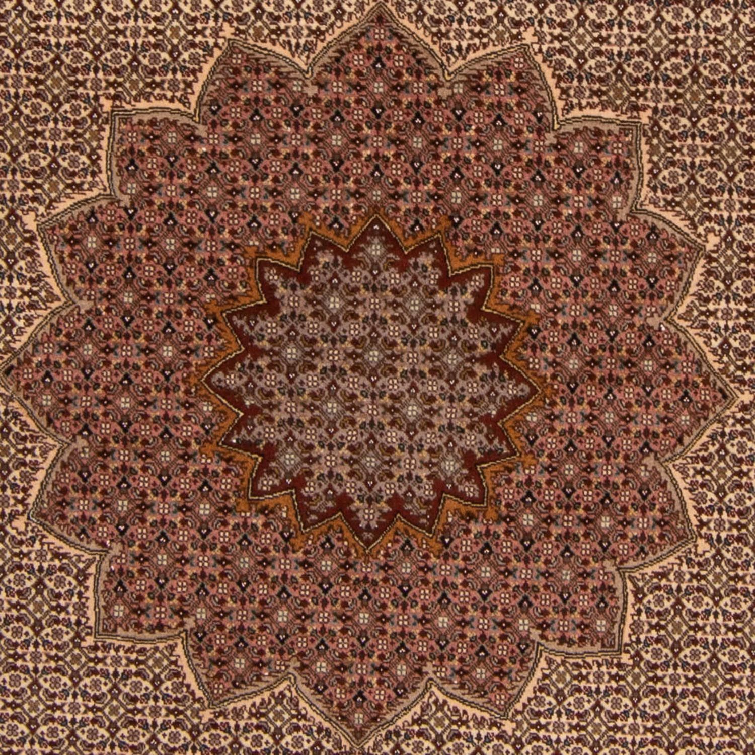 Perser Rug - Tabriz - Royal - 260 x 248 cm - brown