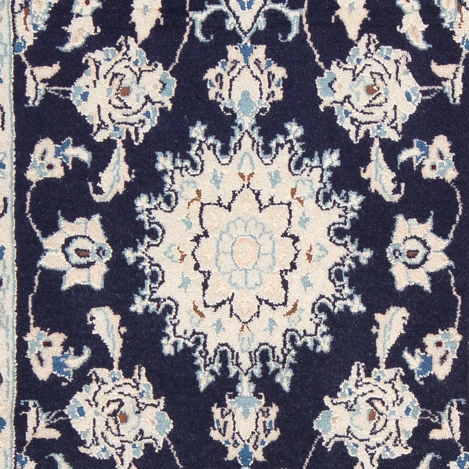 Perser Rug - Nain - Royal - 94 x 54 cm - dark blue