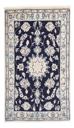 Perser Rug - Nain - Royal - 94 x 54 cm - dark blue