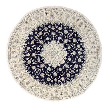 Perser Rug - Nain round  - 290 x 290 cm - dark blue