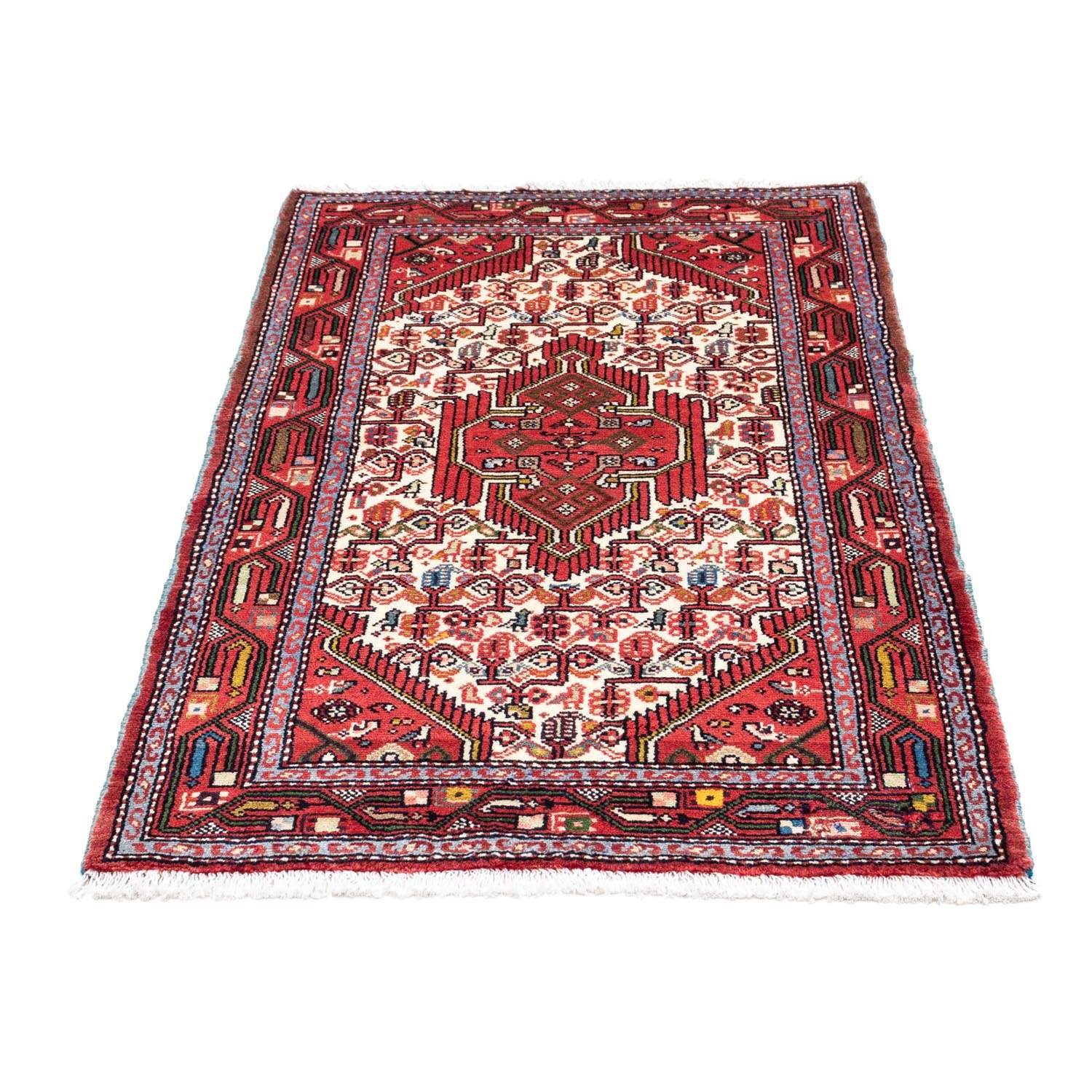 Perser Rug - Nomadic - 125 x 80 cm - red