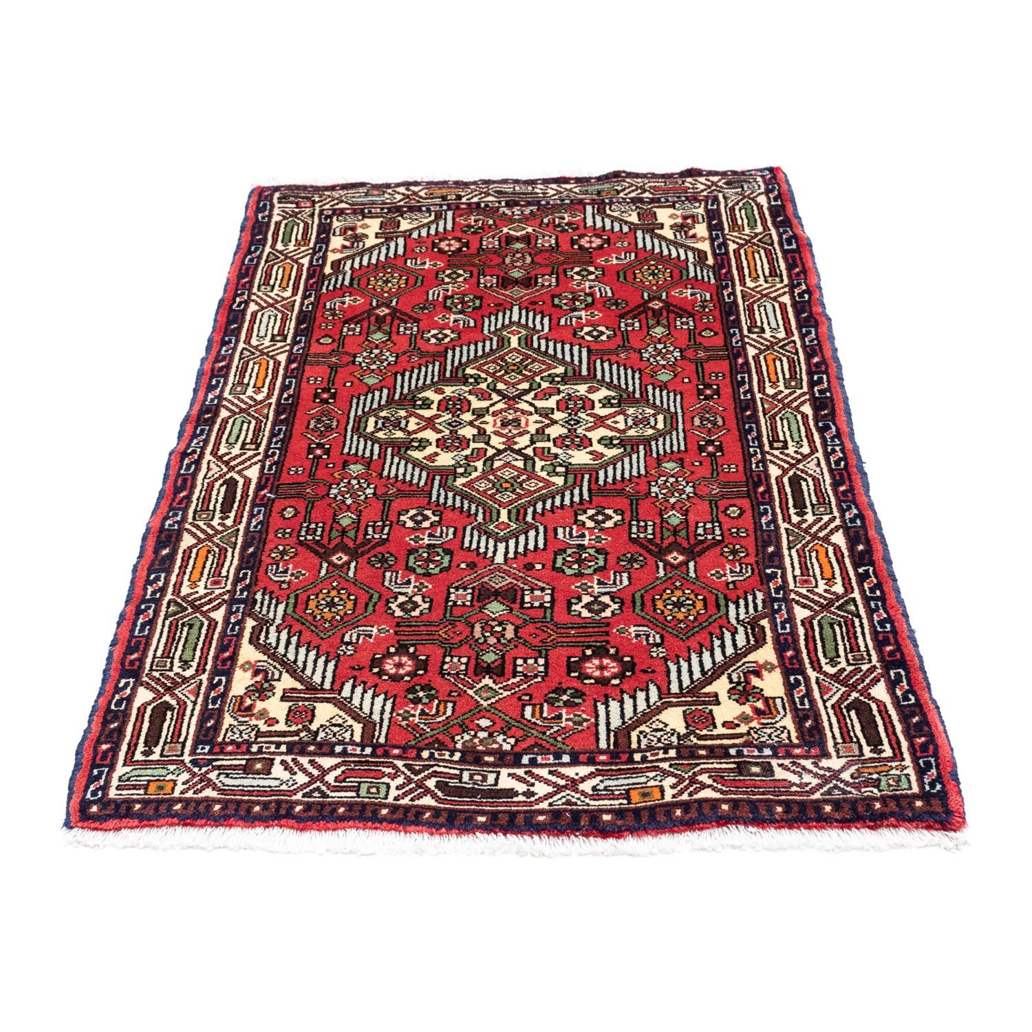 Perser Rug - Nomadic - 125 x 80 cm - red