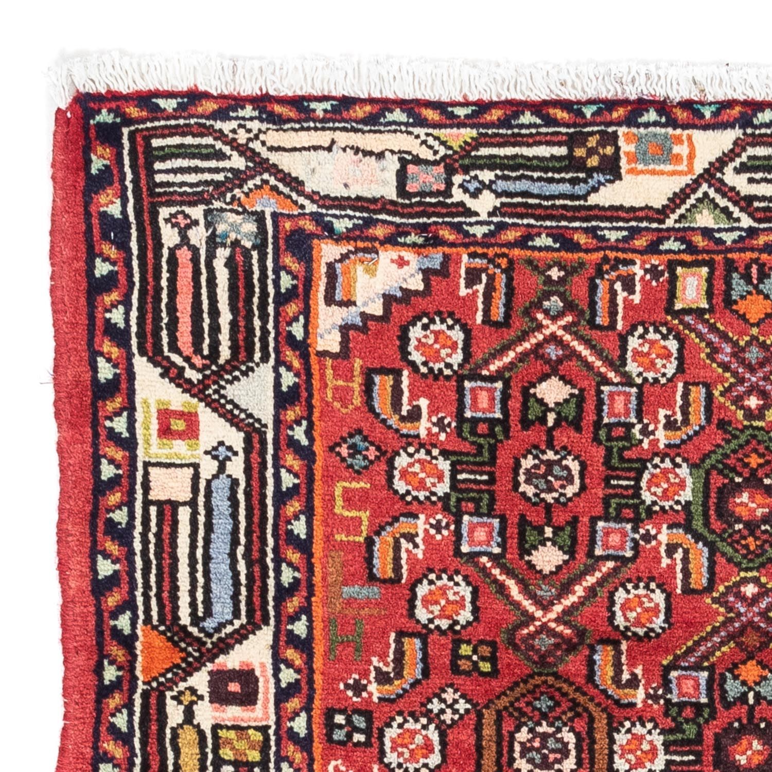 Perser Rug - Nomadic - 125 x 80 cm - red