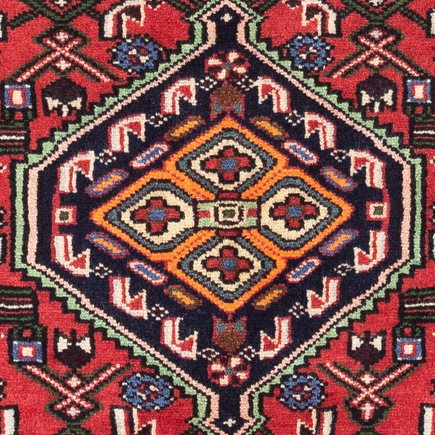 Perser Rug - Nomadic - 125 x 80 cm - red