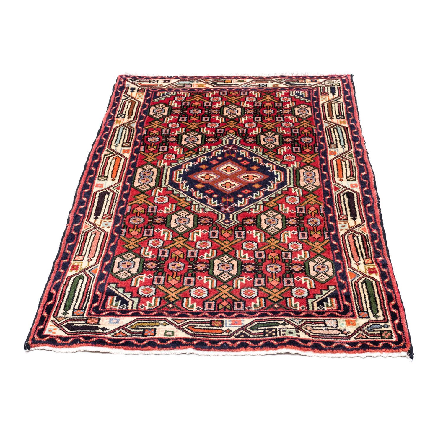 Perser Rug - Nomadic - 125 x 80 cm - red