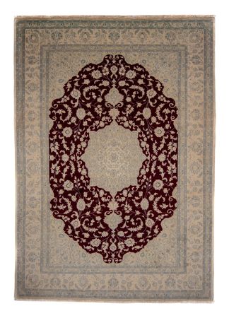 Perser Rug - Nain - 341 x 248 cm - dark red