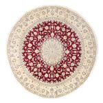 Perser Rug - Nain round  - 280 x 280 cm - dark red