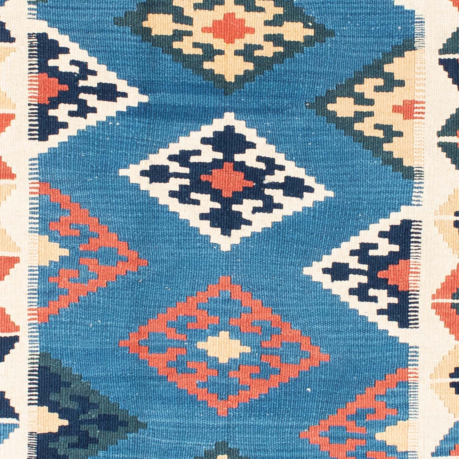 Kelim Rug - Oriental - 194 x 133 cm - blue