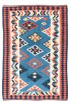 Kelim Rug - Oriental - 194 x 133 cm - blue