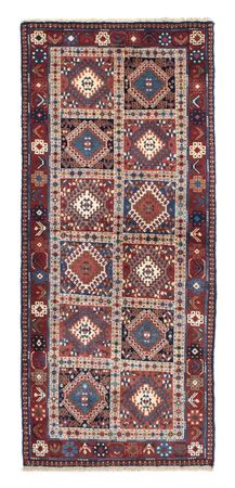 Runner Perser Rug - Nomadic - 197 x 84 cm - dark red