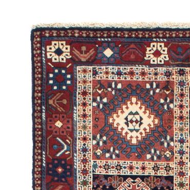 Runner Perser Rug - Nomadic - 197 x 84 cm - dark red