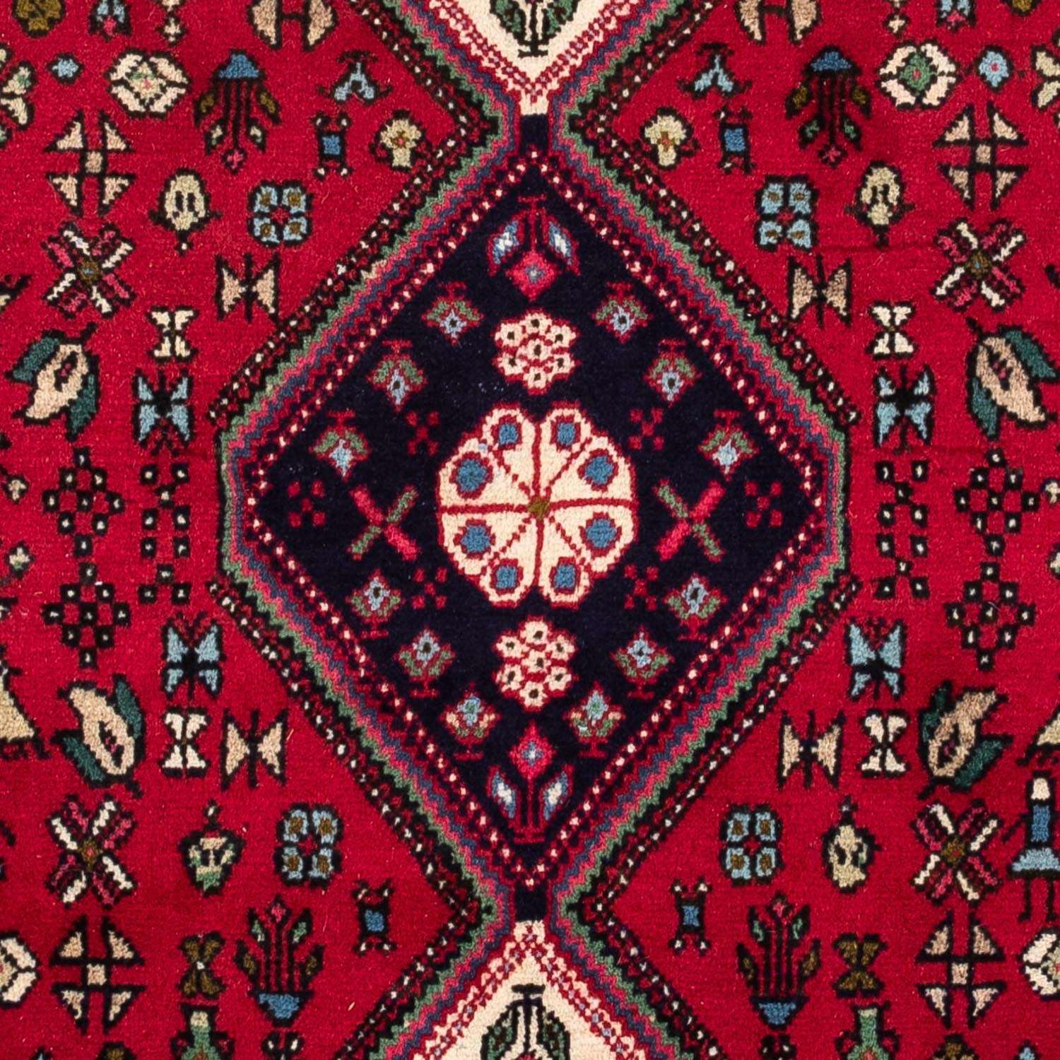 Perser Rug - Nomadic - 143 x 97 cm - dark red
