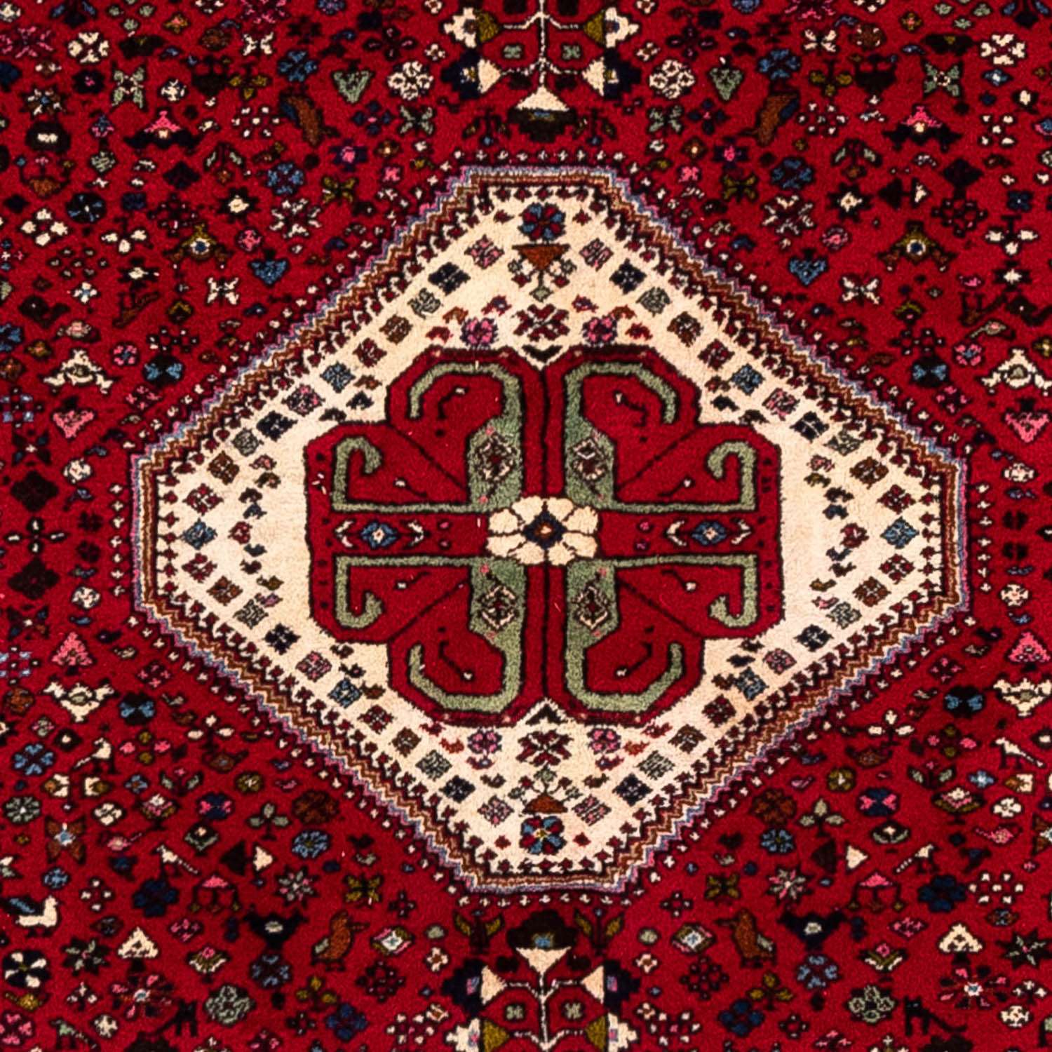 Perser Rug - Nomadic - 292 x 200 cm - dark red