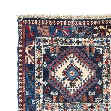 Perser Rug - Nomadic - 143 x 100 cm - blue