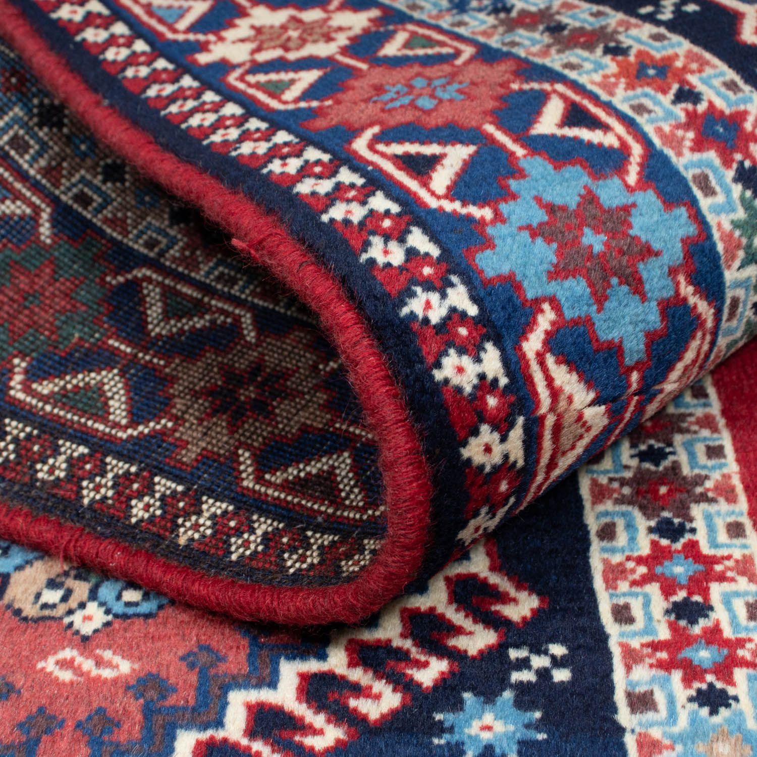 Perser Rug - Nomadic - 142 x 99 cm - blue