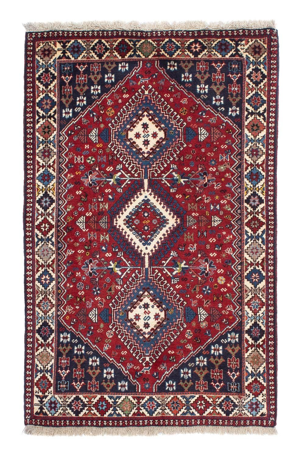 Perser Rug - Nomadic - 158 x 100 cm - dark red