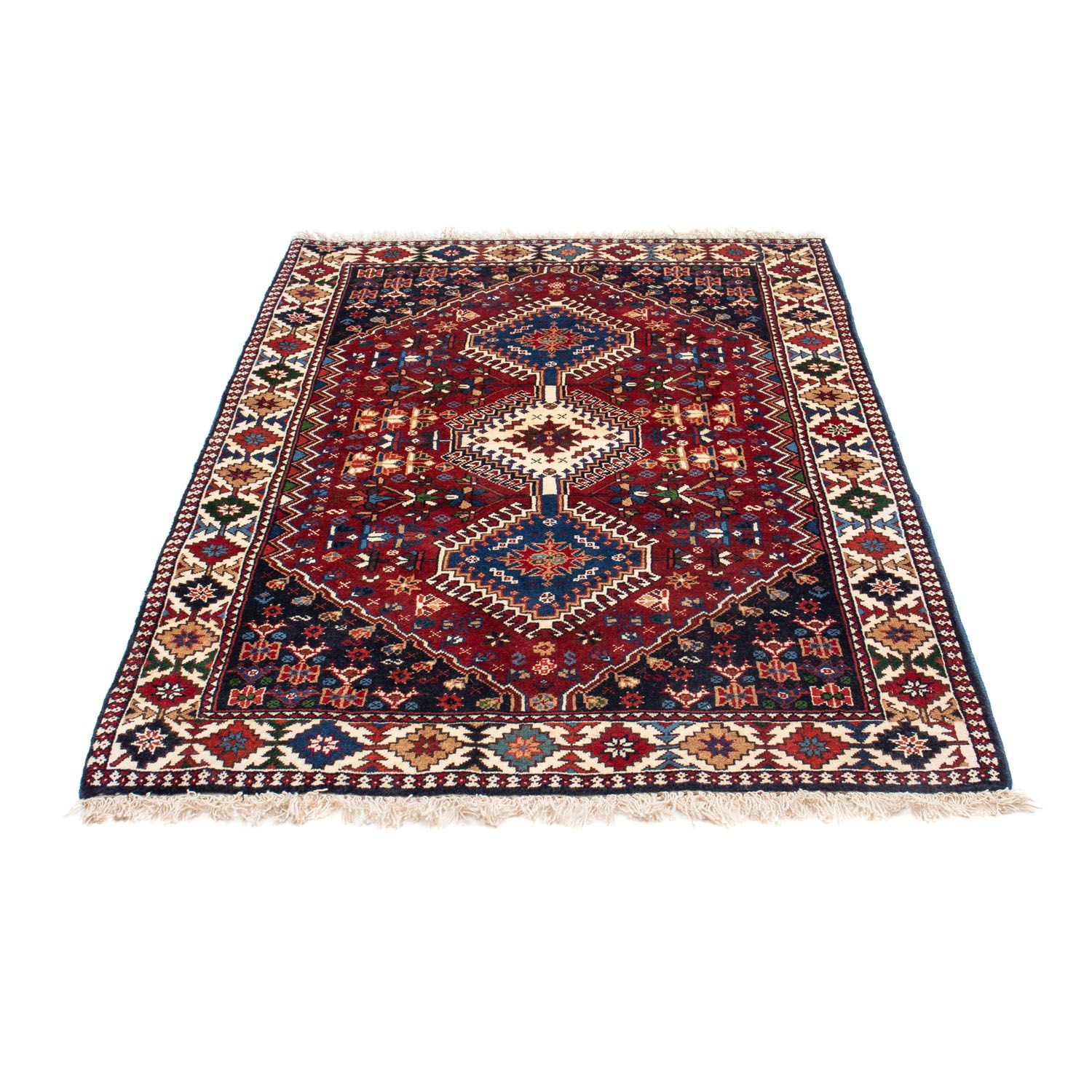 Perser Rug - Nomadic - 155 x 105 cm - dark red