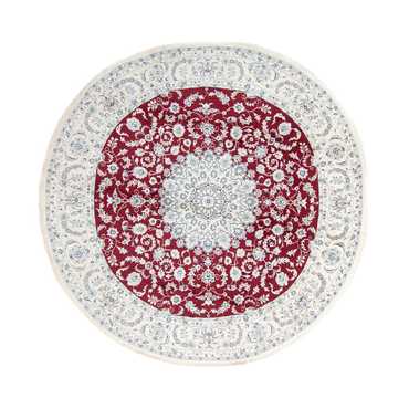 Perser Rug - Nain round  - 300 x 300 cm - dark red