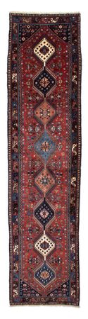 Runner Perser Rug - Nomadic - 370 x 84 cm - dark red