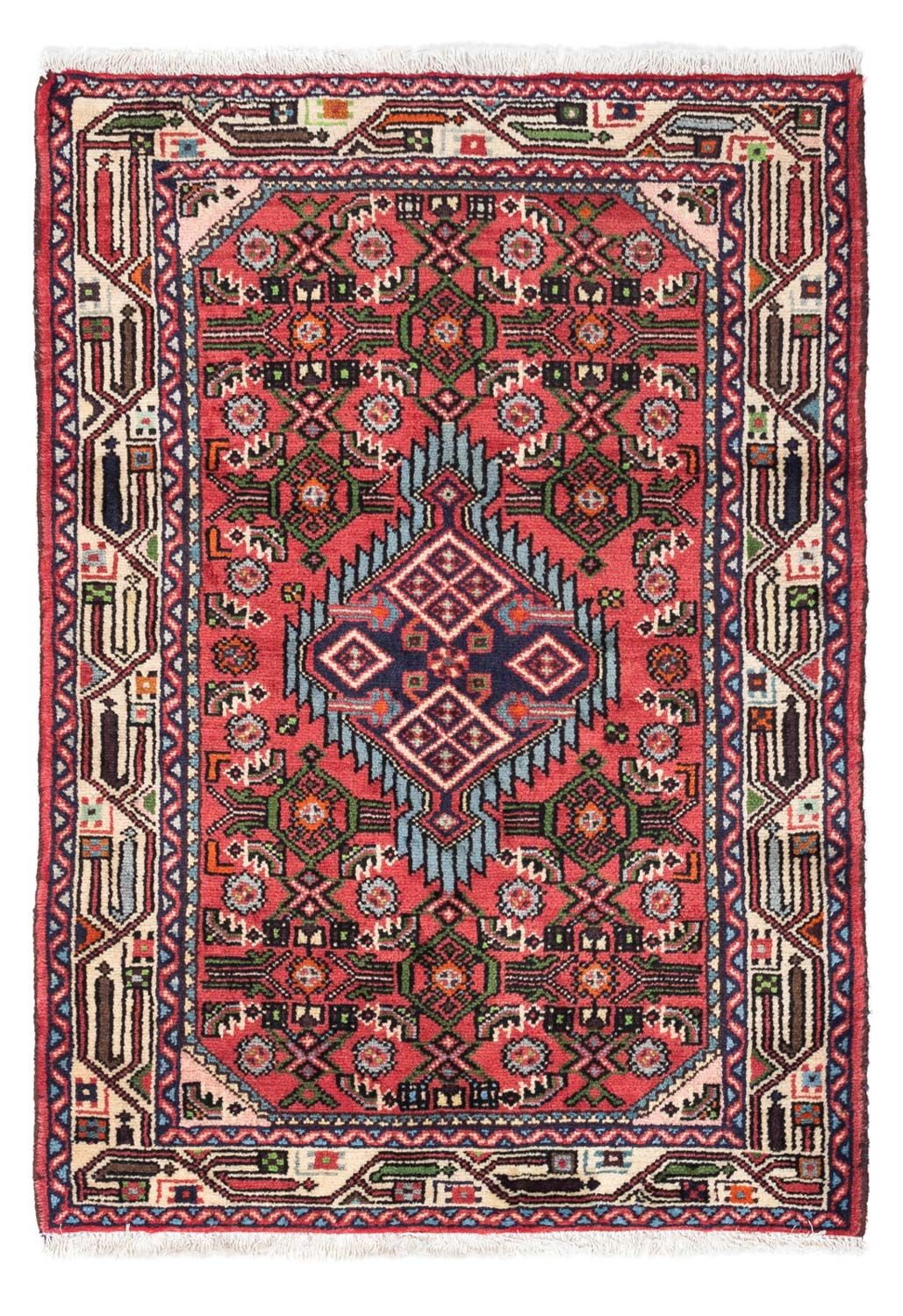 Perser Rug - Nomadic - 118 x 79 cm - red