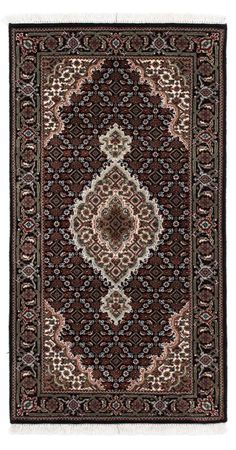 Perser Rug - Tabriz - 141 x 73 cm - dark blue